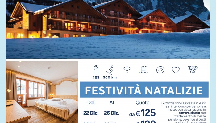 Offerte Neve Natale Capodanno Epifania TH Corvara