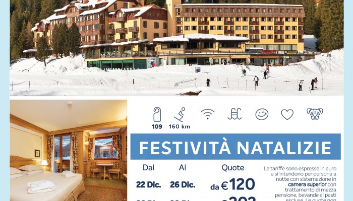 Offerte Neve Natale Capodanno Epifania Madonna di Campiglio